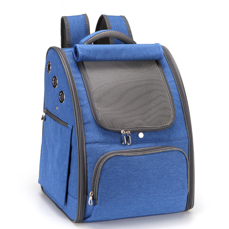 The Ultimate Pet Foldable Backpack Carrier: Comfort and Security for Your Furry Friend